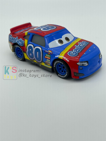 PRE-OWNED / LOOSE DISNEY PIXAR CARS - Rex Revler #80 Gask-its