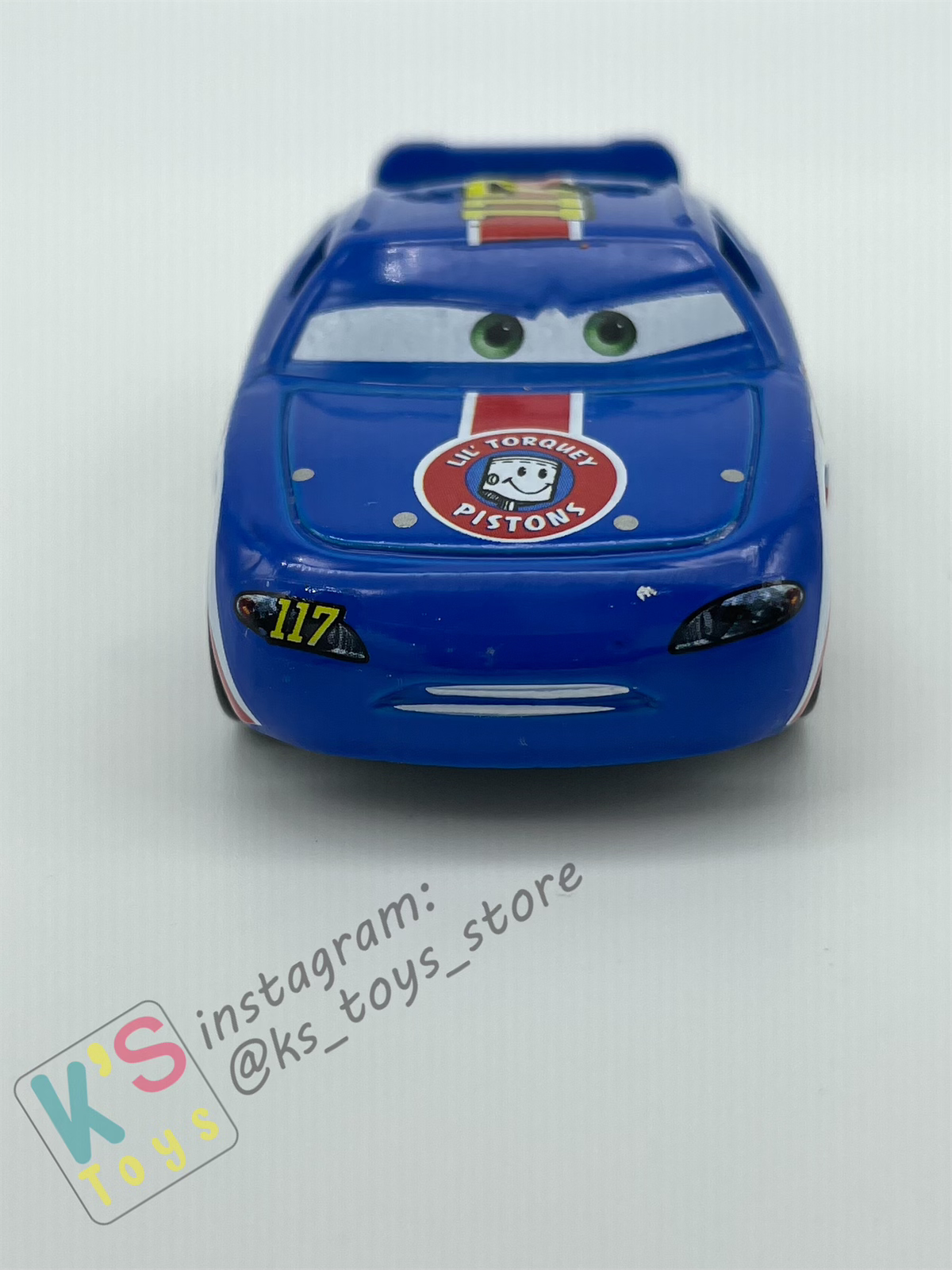 PRE-OWNED / LOOSE DISNEY PIXAR CARS - Ralph Carlow #117 Lil’s Torquey Pistons Radiator Springs - EXCELLENT CONDITION