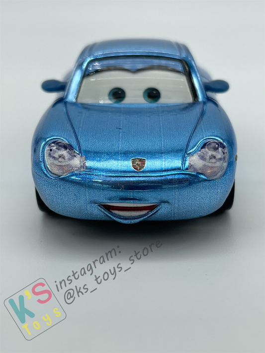 PRE-OWNED / LOOSE DISNEY PIXAR CARS - Metallic Sally - Scavenger Hunt - Excellent Condition