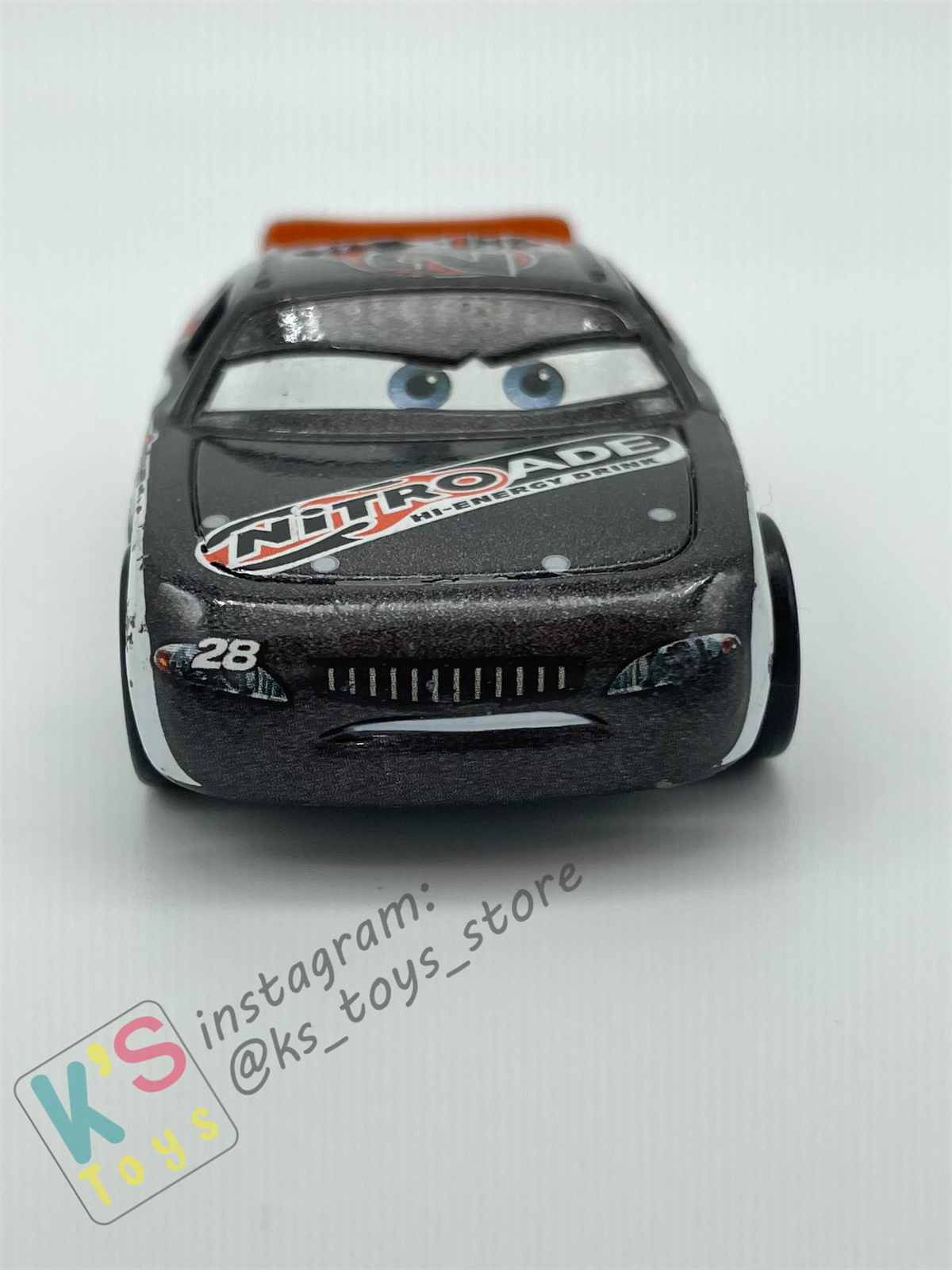 PRE-OWNED / LOOSE DISNEY PIXAR CARS - Nitroade #28 - Aiken Axler - Piston Cup