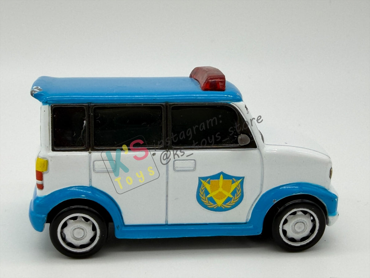 PRE-OWNED / LOOSE DISNEY PIXAR CARS - "OFFICER MURAKAMI" CARS 2 SERIES - PLAYED CONDITION - READ DESCRIPTION!!!!!!!!!!
