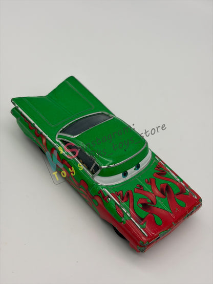 PRE-OWNED / LOOSE DISNEY PIXAR CARS - "CHRISTMAS CRUISER RAMONE" MATER SAVES CHRISTMAS - PLAYED CONDITION -  READ DESCRIPTION!!!