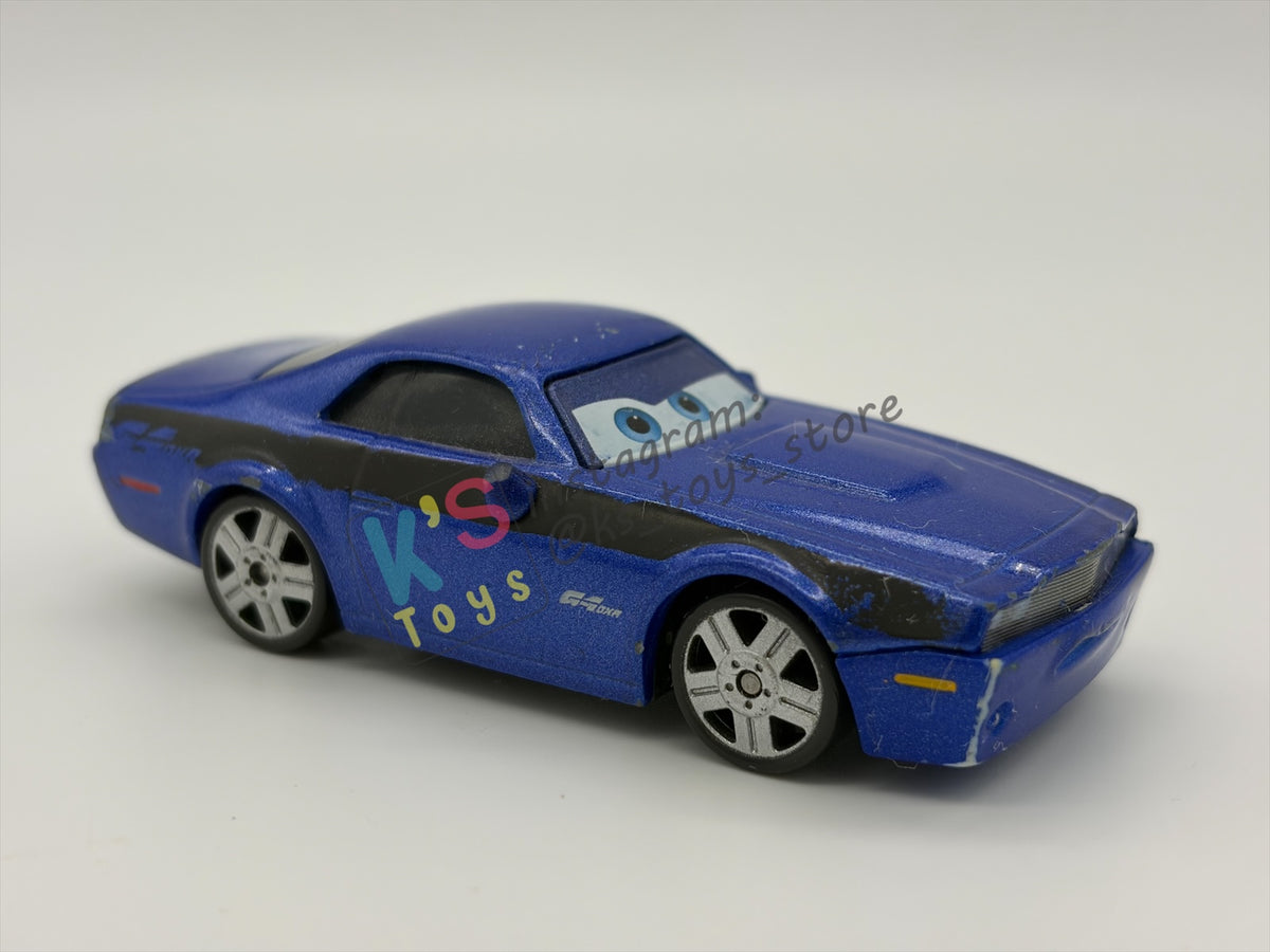 PRE-OWNED / LOOSE DISNEY PIXAR CARS BY MATTEL - "ROD TORQUE REDLINE" - CARS 2 SERIES - PLAYED IN GOOD CONDITION - READ DESCRIPTION!!!!!!!!!!!