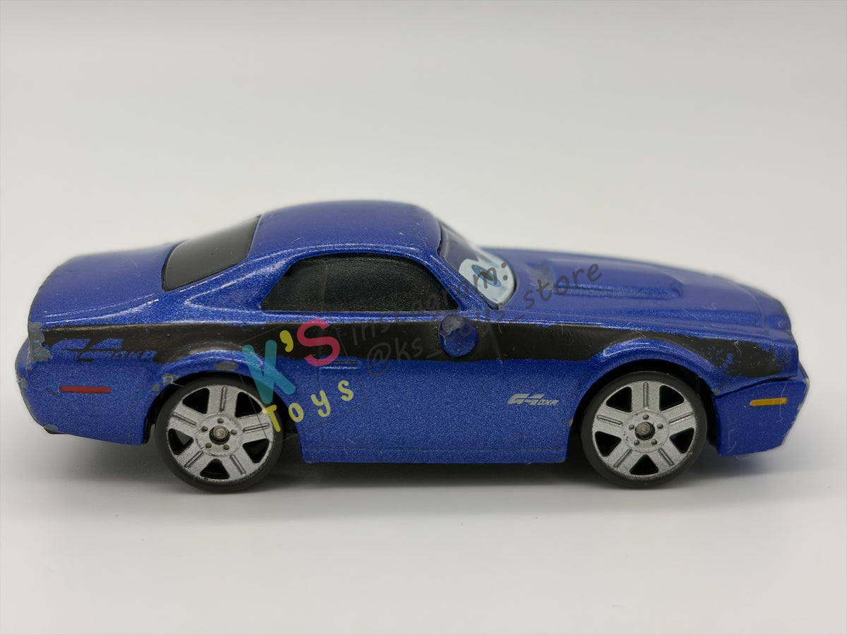 PRE-OWNED / LOOSE DISNEY PIXAR CARS BY MATTEL - "ROD TORQUE REDLINE" - CARS 2 SERIES - PLAYED IN GOOD CONDITION - READ DESCRIPTION!!!!!!!!!!!