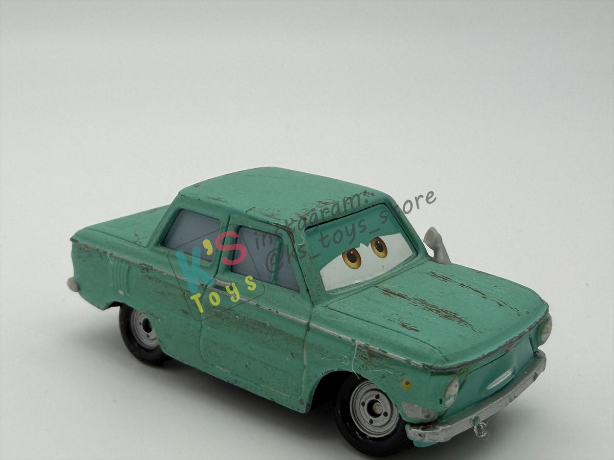 PRE-OWNED / LOOSE DISNEY PIXAR CARS BY MATTEL - "PETROV TRUNKOV" - CARS 2 SERIES - GOOD CONDITION - READ DESCRIPTION!!!!!!!!!!!