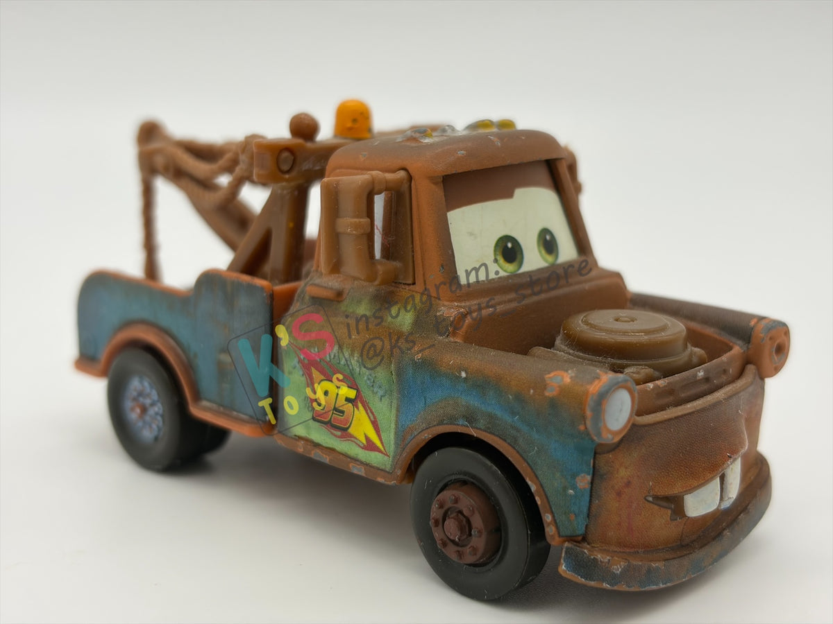 PRE-OWNED / LOOSE DISNEY PIXAR CARS BY MATTEL - "RACE TEAM MATER" - CARS 2 SERIES - GOOD CONDITION - READ DESCRIPTION!!!!!!!!!!!