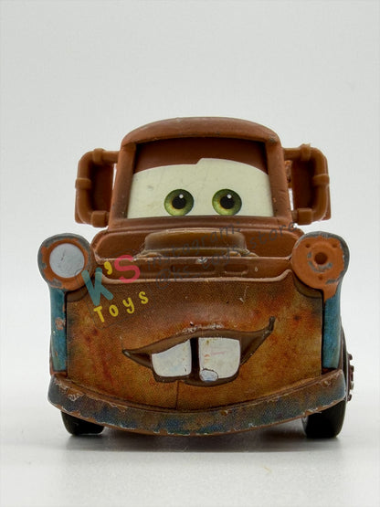 PRE-OWNED / LOOSE DISNEY PIXAR CARS BY MATTEL - "RACE TEAM MATER" - CARS 2 SERIES - GOOD CONDITION - READ DESCRIPTION!!!!!!!!!!!