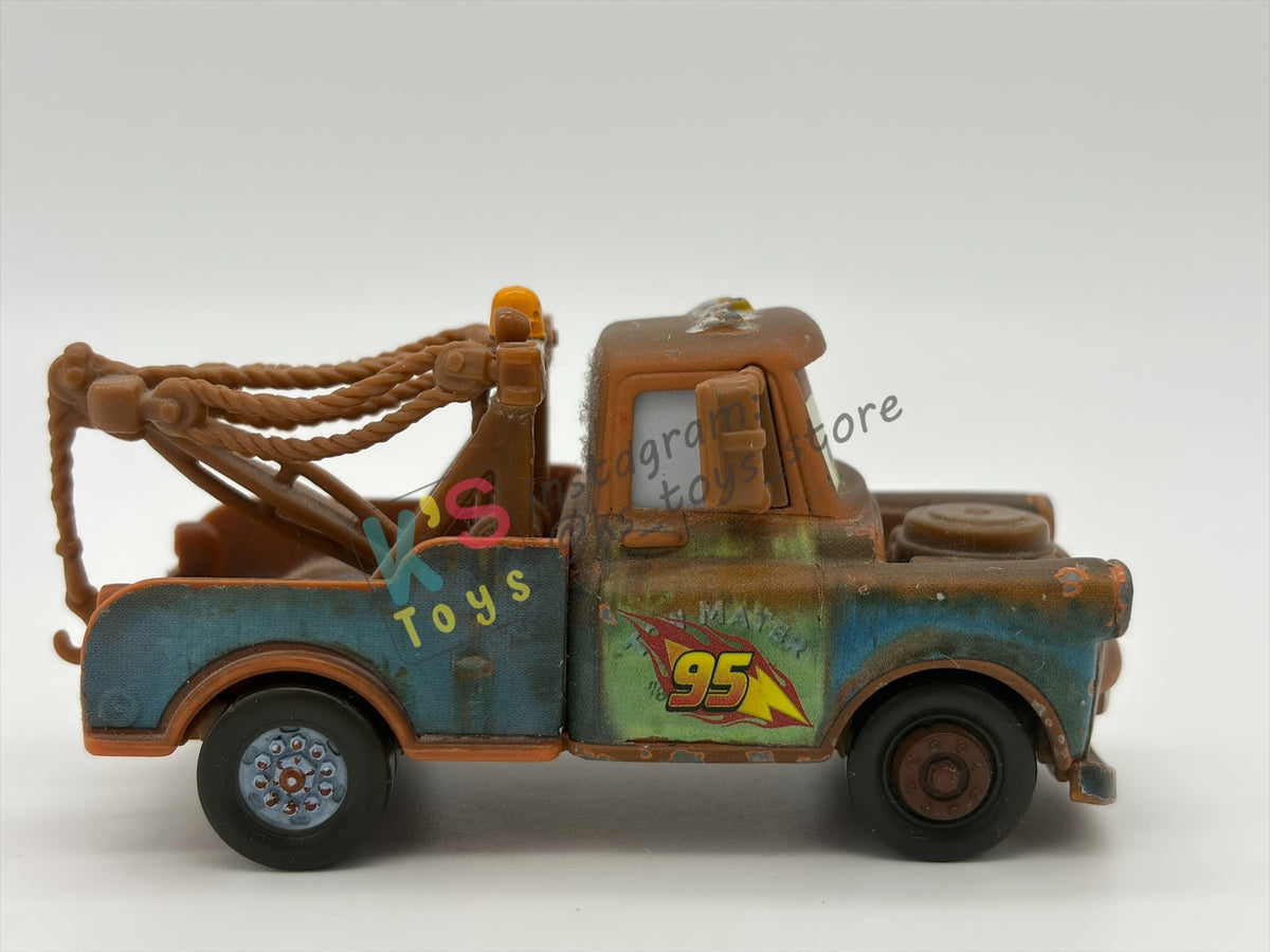 PRE-OWNED / LOOSE DISNEY PIXAR CARS BY MATTEL - "RACE TEAM MATER" - CARS 2 SERIES - GOOD CONDITION - READ DESCRIPTION!!!!!!!!!!!