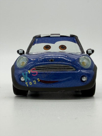 PRE-OWNED / LOOSE DISNEY PIXAR CARS BY MATTEL, "BECKY WHEELIN" - CARS 2 SERIES - GOOD CONDITION - READ DESCRIPTION!!!!!!!!!!!