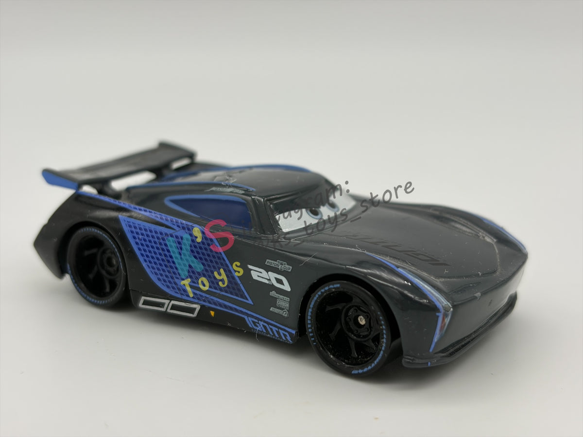 PRE-OWNED / LOOSE DISNEY PIXAR CARS BY MATTEL, "JACKSON STORM" - CARS 3 NEXT GEN SERIES - GOOD CONDITION - READ DESCRIPTION!!!!!!!!!!!