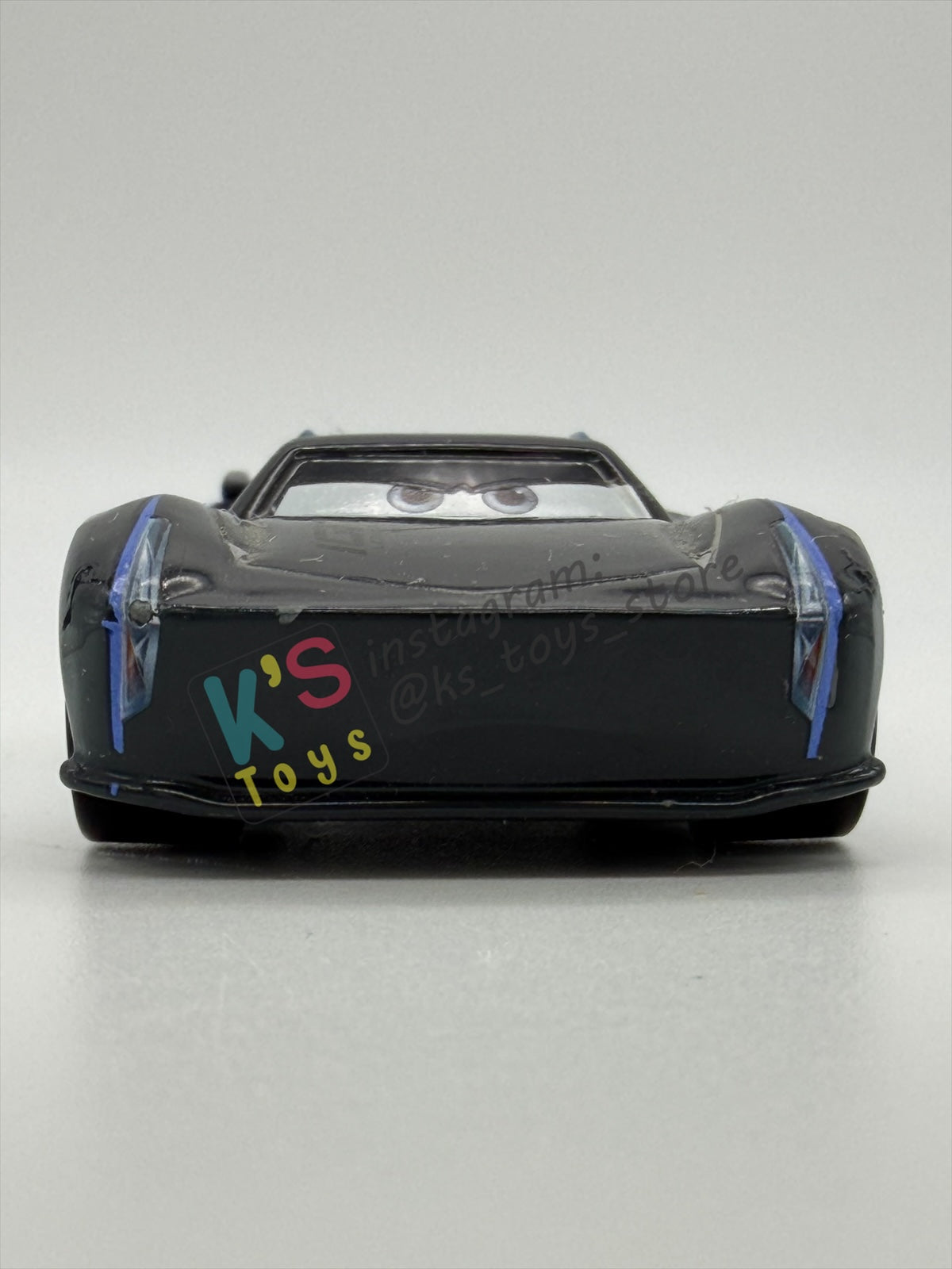 PRE-OWNED / LOOSE DISNEY PIXAR CARS BY MATTEL, "JACKSON STORM" - CARS 3 NEXT GEN SERIES - GOOD CONDITION - READ DESCRIPTION!!!!!!!!!!!