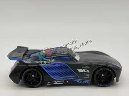 PRE-OWNED / LOOSE DISNEY PIXAR CARS BY MATTEL, "JACKSON STORM" - CARS 3 NEXT GEN SERIES - GOOD CONDITION - READ DESCRIPTION!!!!!!!!!!!