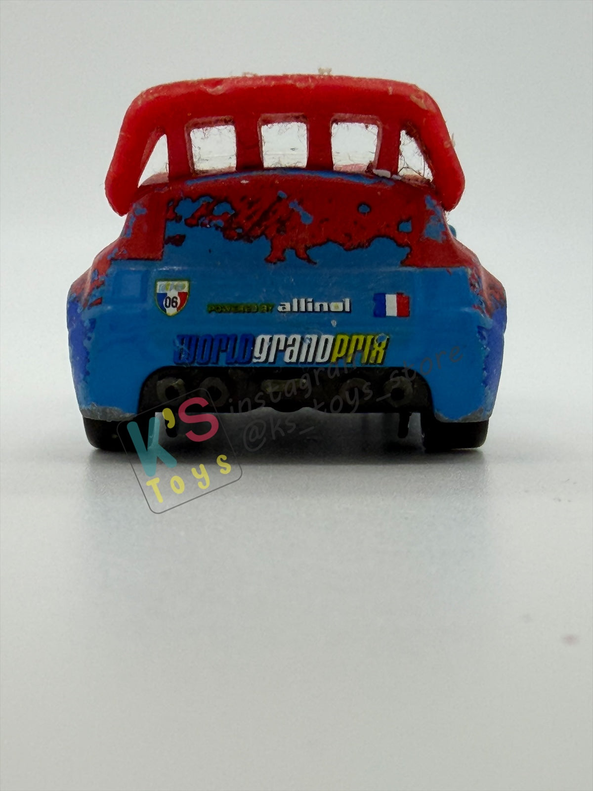 LOOSE / PRE-OWNED DISNEY PIXAR CARS - "RAOUL CAROULE" WGP SERIES - PLAYED CONDITION