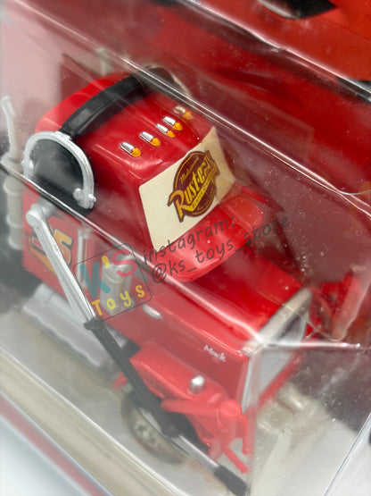 DELUXE DISNEY PIXAR CARS BY MATTEL "PIT CREW MEMBER MACK" 95 PIT CREW SERIES - BNIP
