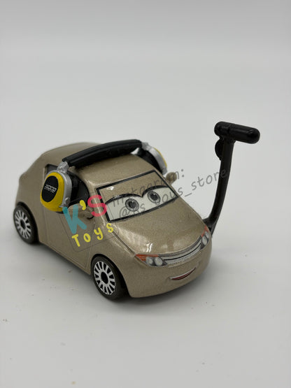PRE-OWNED / LOOSE DISNEY PIXAR CARS 1:55 BY MATTEL - "BIZ TORQSEN" CARS 3 SCAVENGER HUNT SERIES - NEAR MINT CONDITION