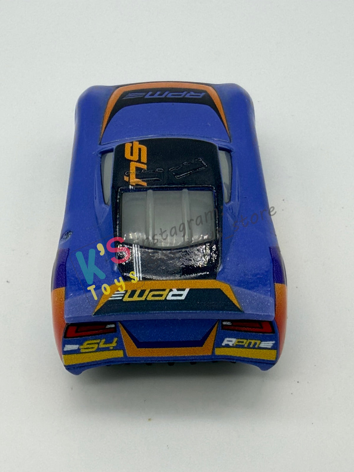 PRE-OWNED / LOOSE DISNEY PIXAR CARS 1:55 BY MATTEL - "BARRY DEPEDAL" CARS 3 NEXT GEN - NEAR MINT CONDITION