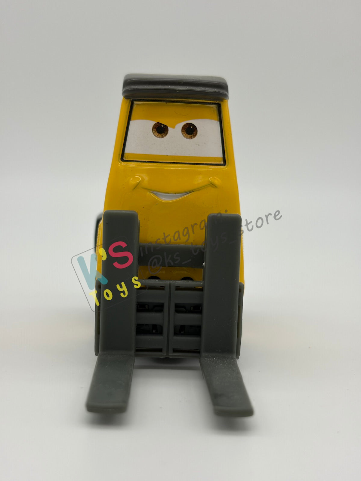 PRE-OWNED / LOOSE DISNEY PIXAR CARS 1:55 BY MATTEL - "MUGGSY LIFTSOME" CARS 2 KMART EXCLUSIVE SERIES - NEAR MINT CONDITION