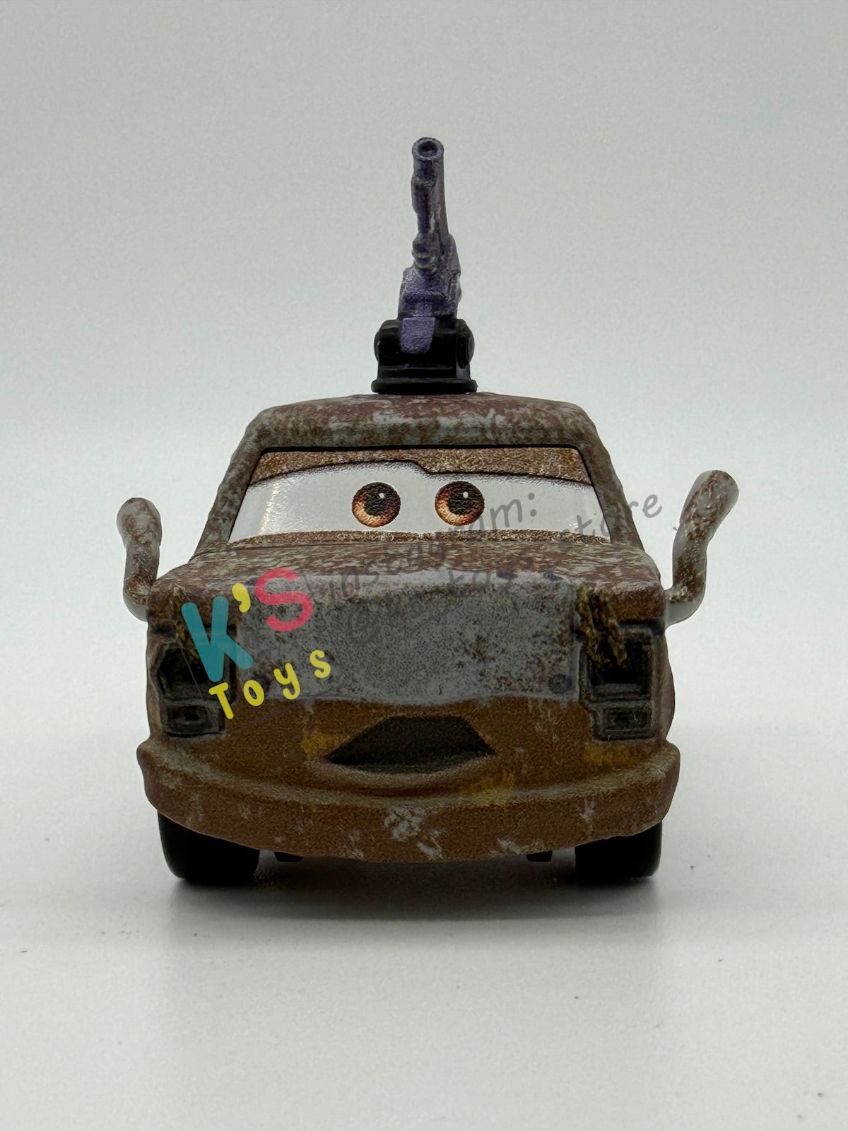 PRE-OWNED / LOOSE DISNEY PIXAR CARS 1:55 BY MATTEL - "JUSTIN ROADRITTER" CARS ON THE ROAD SERIES - NEAR MINT CONDITION