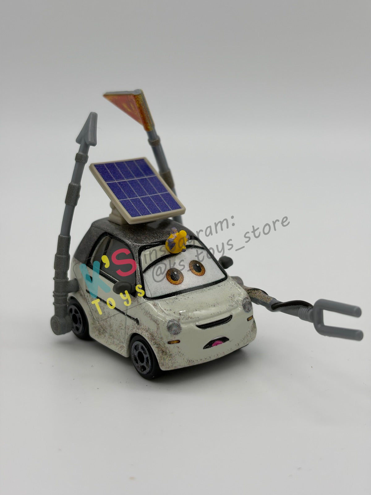 PRE-OWNED / LOOSE DISNEY PIXAR CARS 1:55 BY MATTEL - "KEN ENGINOKI" CARS ON THE ROAD SERIES - NEAR MINT CONDITION