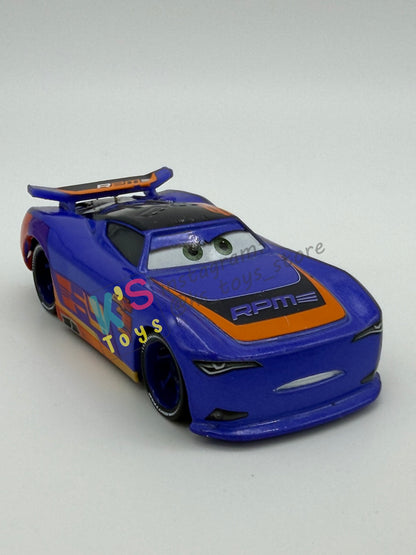 PRE-OWNED / LOOSE DISNEY PIXAR CARS 1:55 BY MATTEL - "BARRY DEPEDAL - VIETNAM" CARS 3 SERIES - GOOD CONDITION