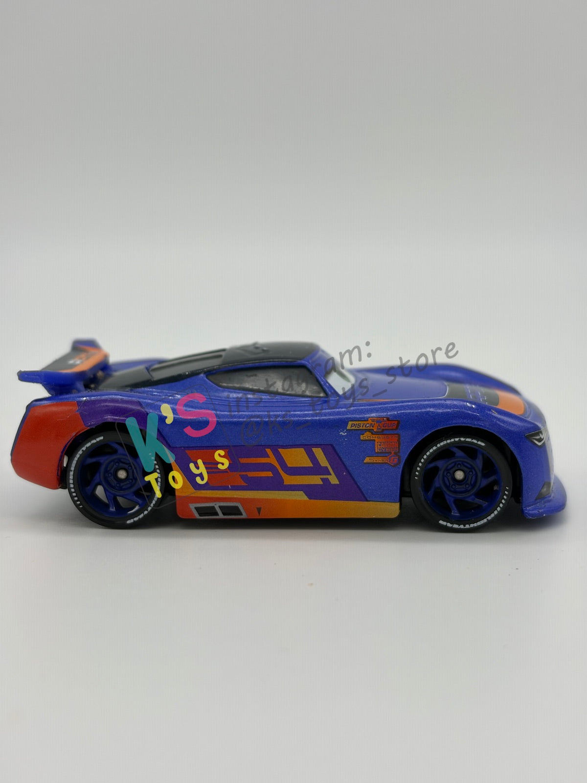 PRE-OWNED / LOOSE DISNEY PIXAR CARS 1:55 BY MATTEL - "BARRY DEPEDAL - VIETNAM" CARS 3 SERIES - GOOD CONDITION