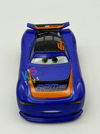 PRE-OWNED / LOOSE DISNEY PIXAR CARS 1:55 BY MATTEL - "BARRY DEPEDAL - VIETNAM" CARS 3 SERIES - GOOD CONDITION