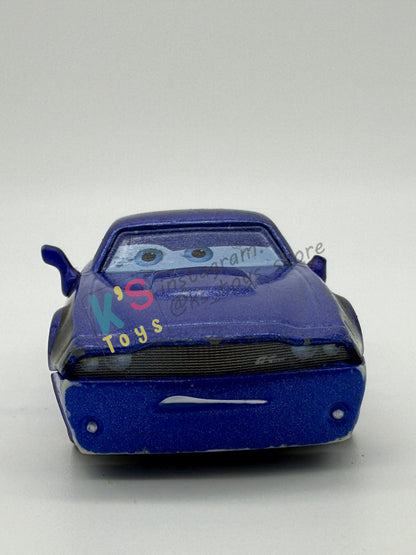 PRE-OWNED / LOOSE DISNEY PIXAR CARS 1:55 BY MATTEL - "ROD TORQUE REDLINE" CARS 2 SERIES - GOOD CONDITION