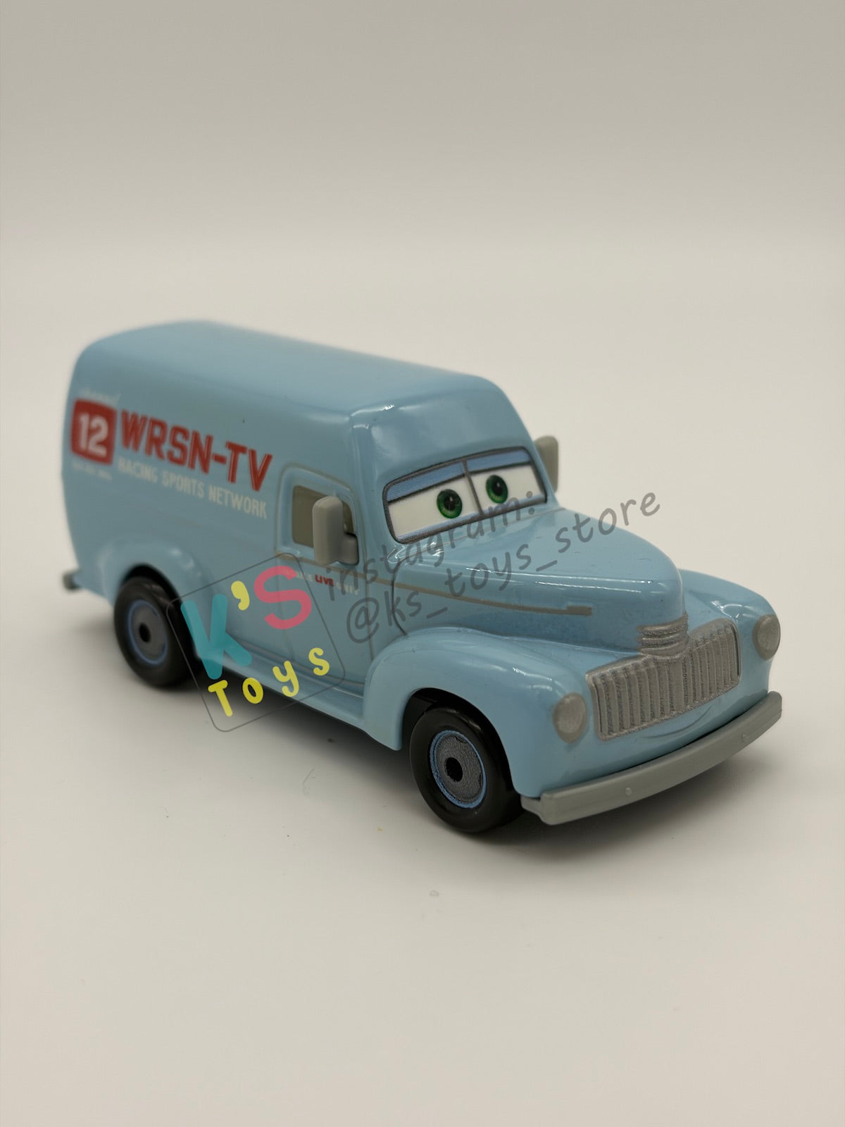 PRE-OWNED / LOOSE DISNEY PIXAR CARS 1:55 BY MATTEL - "WHEELDELL LEE" CARS 3 - NEAR MINT CONDITION