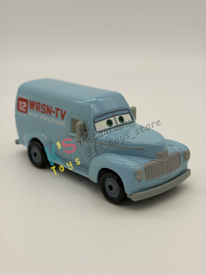 PRE-OWNED / LOOSE DISNEY PIXAR CARS 1:55 BY MATTEL - "WHEELDELL LEE" CARS 3 - NEAR MINT CONDITION