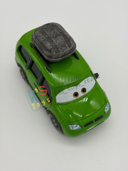 PRE-OWNED / LOOSE DISNEY PIXAR CARS 1:55 BY MATTEL - "VAN SAN" TOKYO MATER CARS TOON - NEAR MINT CONDITION