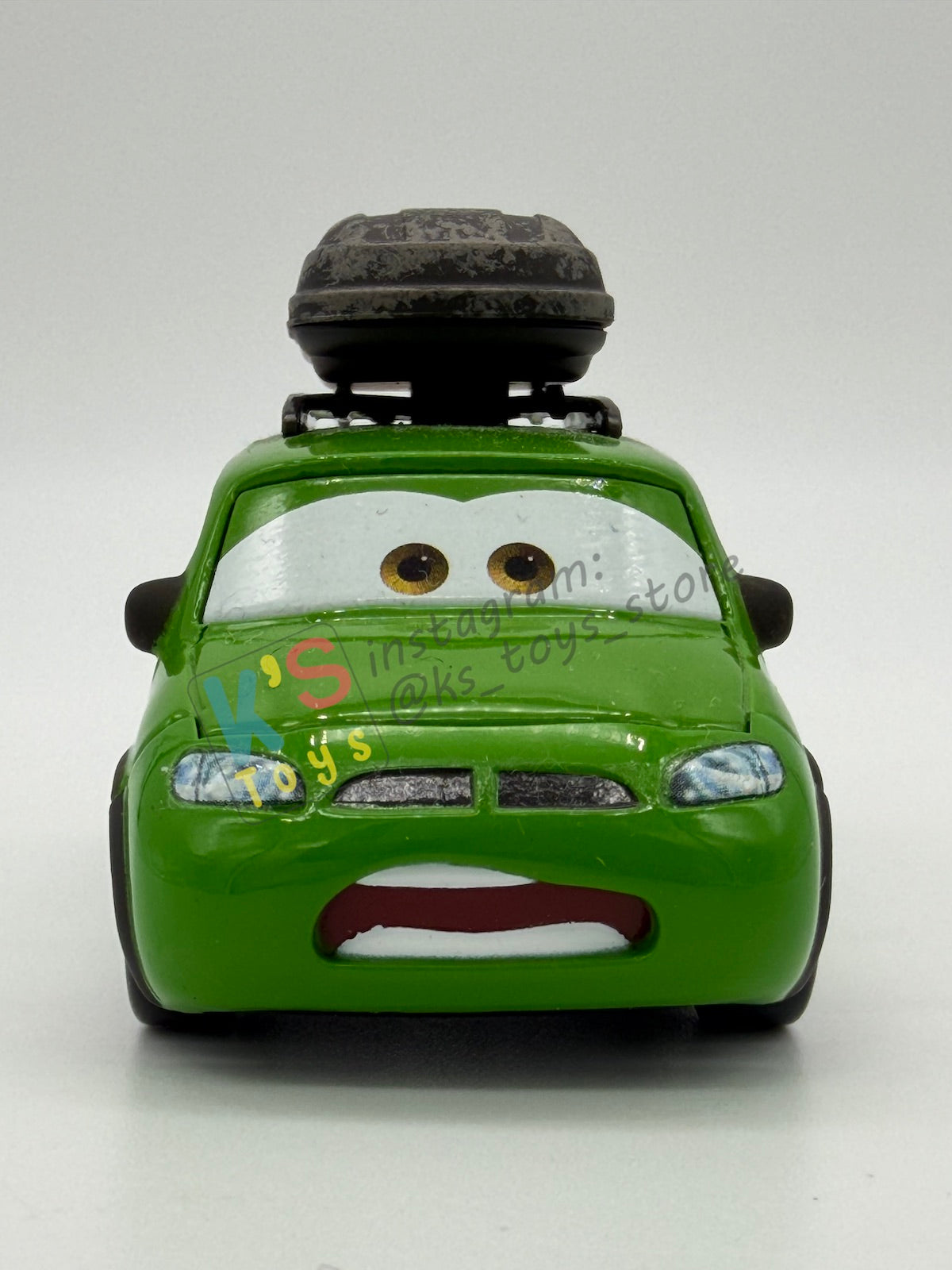 PRE-OWNED / LOOSE DISNEY PIXAR CARS 1:55 BY MATTEL - "VAN SAN" TOKYO MATER CARS TOON - NEAR MINT CONDITION