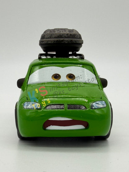 PRE-OWNED / LOOSE DISNEY PIXAR CARS 1:55 BY MATTEL - "VAN SAN" TOKYO MATER CARS TOON - NEAR MINT CONDITION