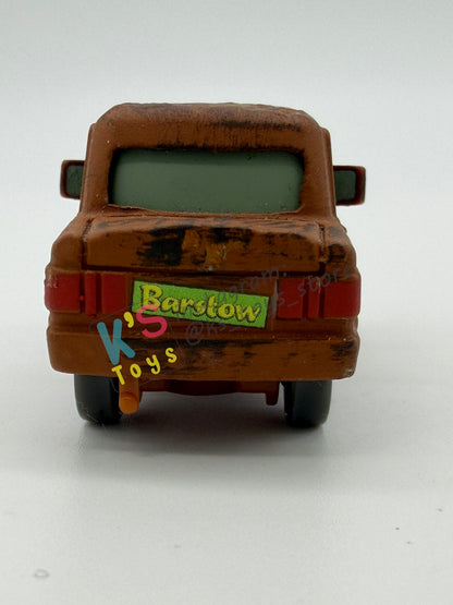 PRE-OWNED / LOOSE DISNEY PIXAR CARS 1:55 BY MATTEL - "FRED WITH FALLEN BUMPER (CHASE LENTICULAR)" CARS LENTICULAR EYES CHASE SERIES - NEAR MINT CONDITION
