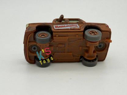 PRE-OWNED / LOOSE DISNEY PIXAR CARS 1:55 BY MATTEL - "FRED WITH FALLEN BUMPER (CHASE LENTICULAR)" CARS LENTICULAR EYES CHASE SERIES - NEAR MINT CONDITION