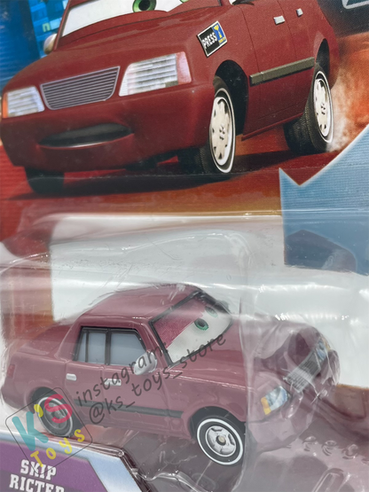 DISNEY PIXAR CARS BY MATTEL, SKIP RICTER - LENTICULAR EYES - BNIP