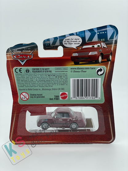 DISNEY PIXAR CARS BY MATTEL, SKIP RICTER - LENTICULAR EYES - BNIP