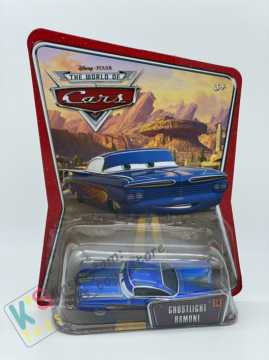 Disney Pixar Cars by MATTEL, GHOSTLIGHT RAMONE - THE WORLD OF CARS - BNIP