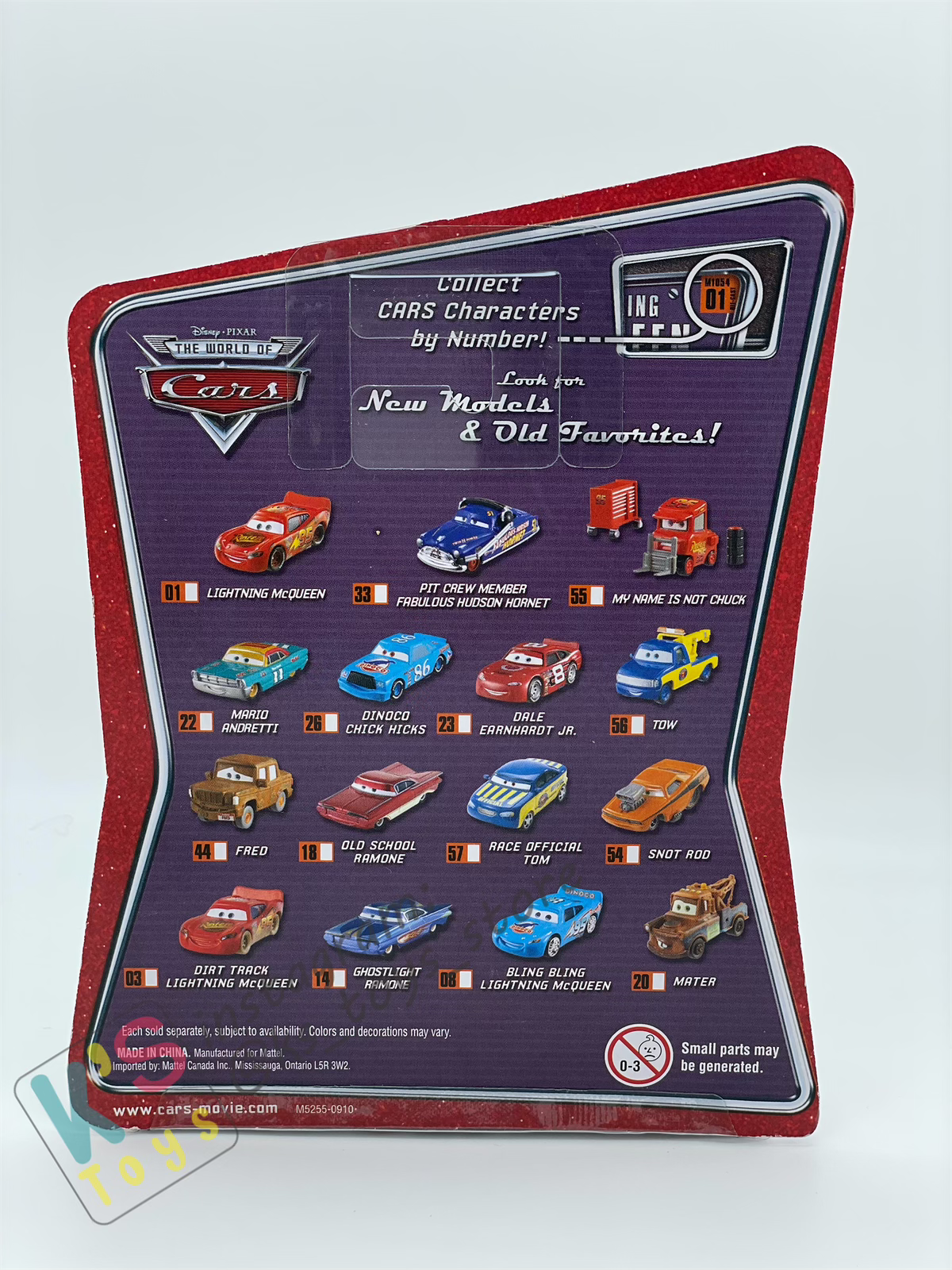 Disney Pixar Cars by MATTEL, GHOSTLIGHT RAMONE - THE WORLD OF CARS - BNIP