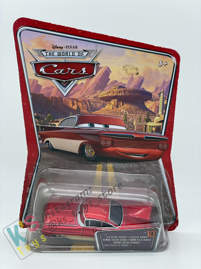 DISNEY PIXAR CARS BY MATTEL, OLD SCHOOL RAMONE - THE WORLD OF CARS - BNIP