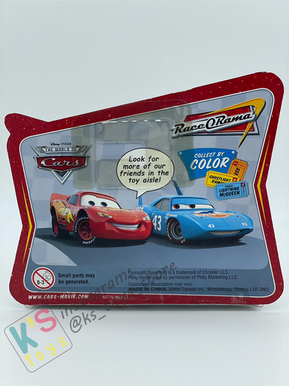 Disney Pixar Cars by MATTEL, DJ - RACE ORAME SHORT CARD - BNIP