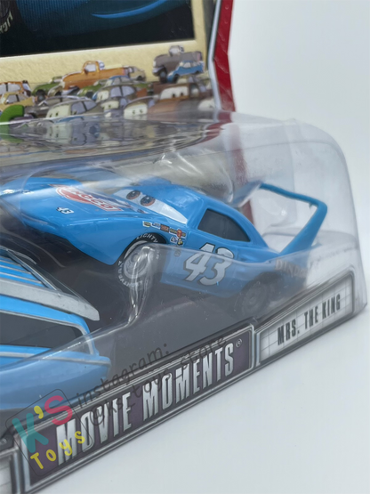 Disney Pixar Cars 1:55 by Mattel 2-Pack Movie Moments, MR THE KING & MRS. THE KING - BNIP