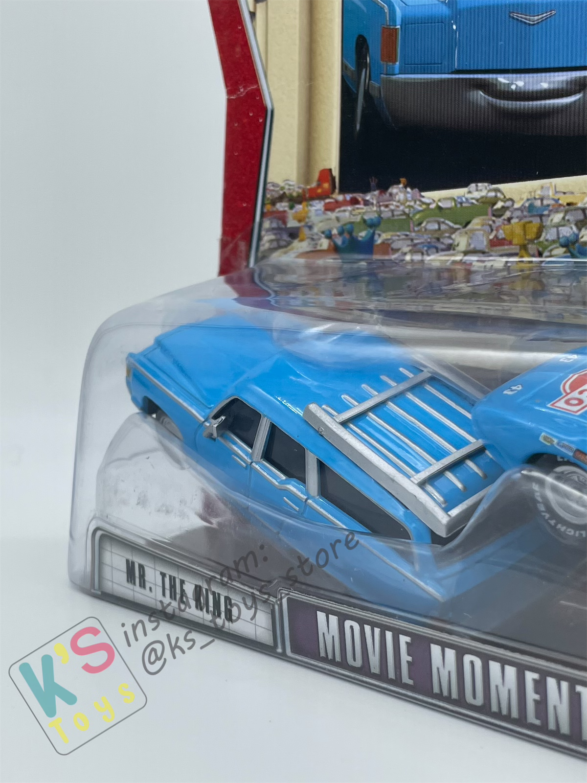 Disney Pixar Cars 1:55 by Mattel 2-Pack Movie Moments, MR THE KING & MRS. THE KING - BNIP