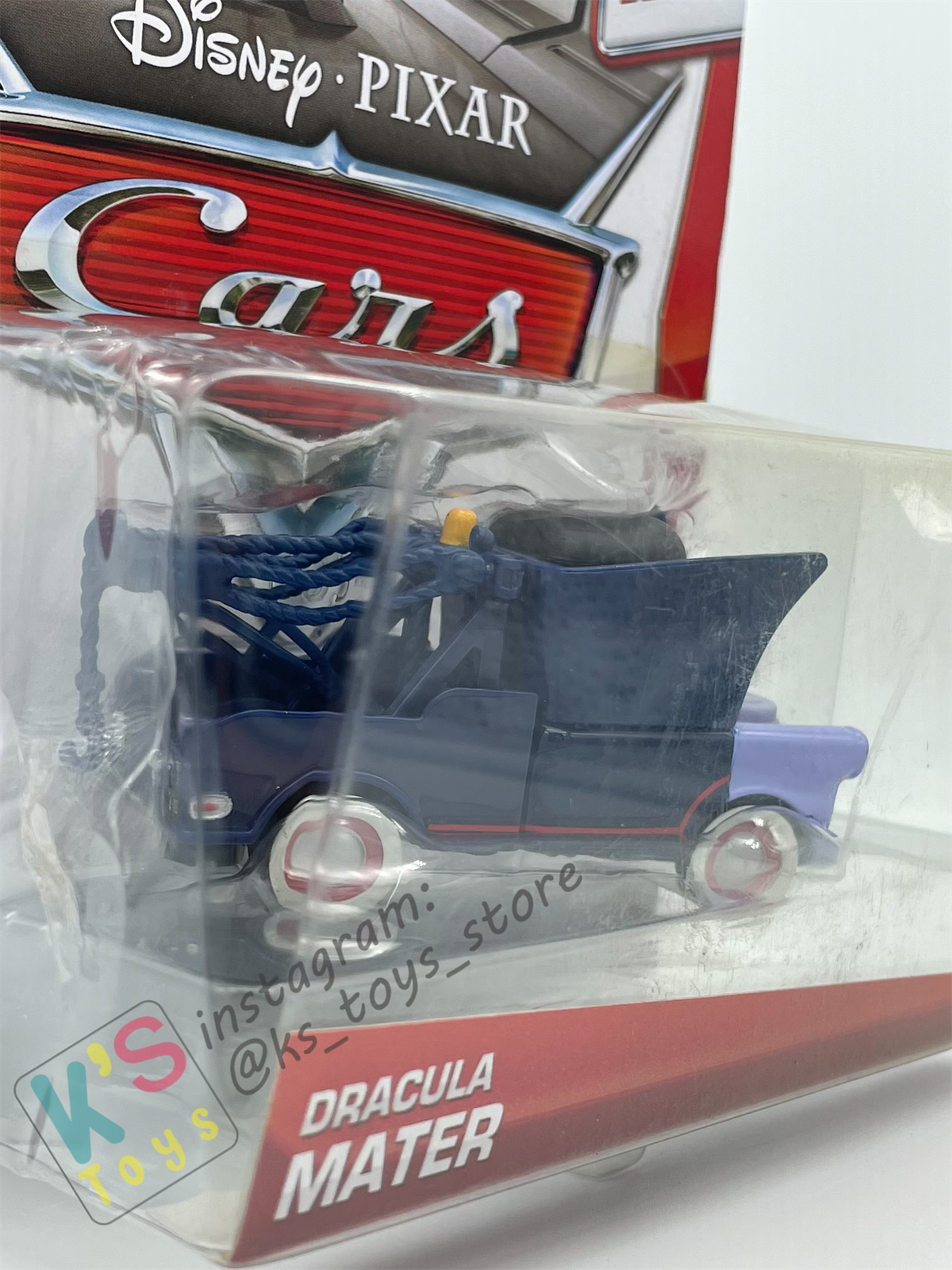 DELUXE DISNEY PIXAR CARS BY MATTEL, "DRACULA MATER" - BNIP
