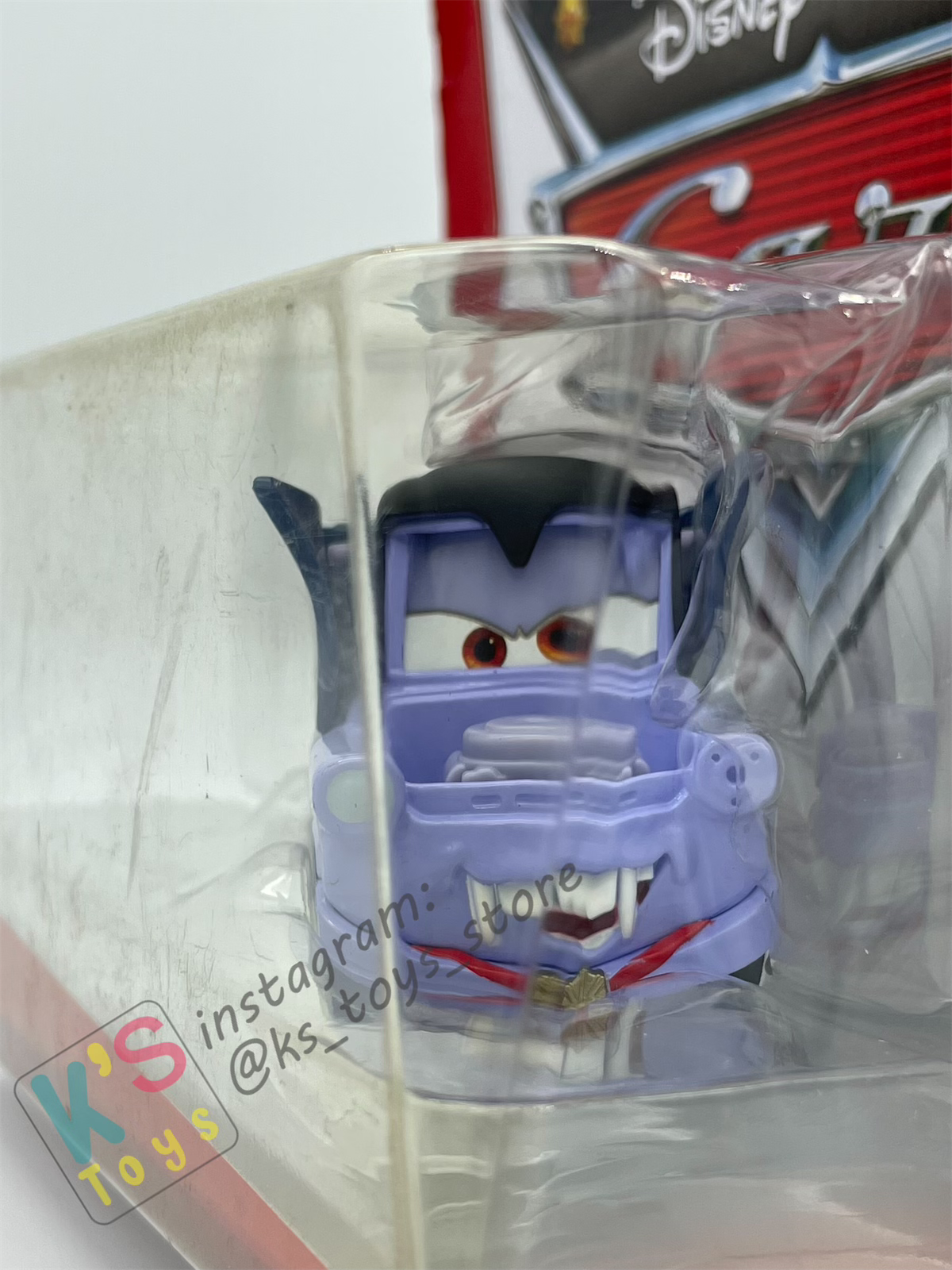 DELUXE DISNEY PIXAR CARS BY MATTEL, "DRACULA MATER" - BNIP