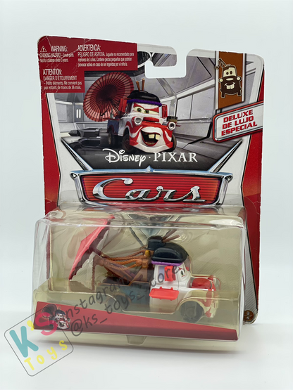 DELUXE DISNEY PIXAR CARS BY MATTEL, "MATER KABUKI" - BNIP