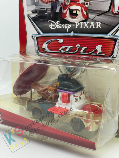 DELUXE DISNEY PIXAR CARS BY MATTEL, "MATER KABUKI" - BNIP
