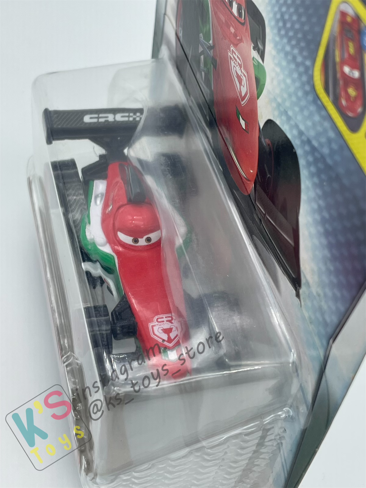 DISNEY PIXAR CARS 1:55 BY MATTEL, FRANCESCO BERNOULLI - CARBON RACERS - BNIP