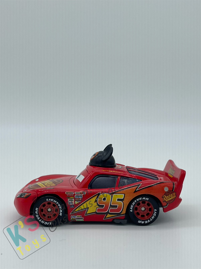 PRE-OWNED / LOOSE DISNEY PIXAR CARS - "LIGHTNING MCQUEEN AS MICKEY - DISNEY PARKS EXCLUSIVE - MINT CONDITION