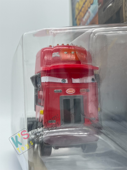 DELUXE DISNEY PIXAR CARS BY MATTEL "JERRY RECYCLED BATTERIES" SEMI TRUCK RADIATOR SPRINGS CLASSIC - BNIP (Copy)