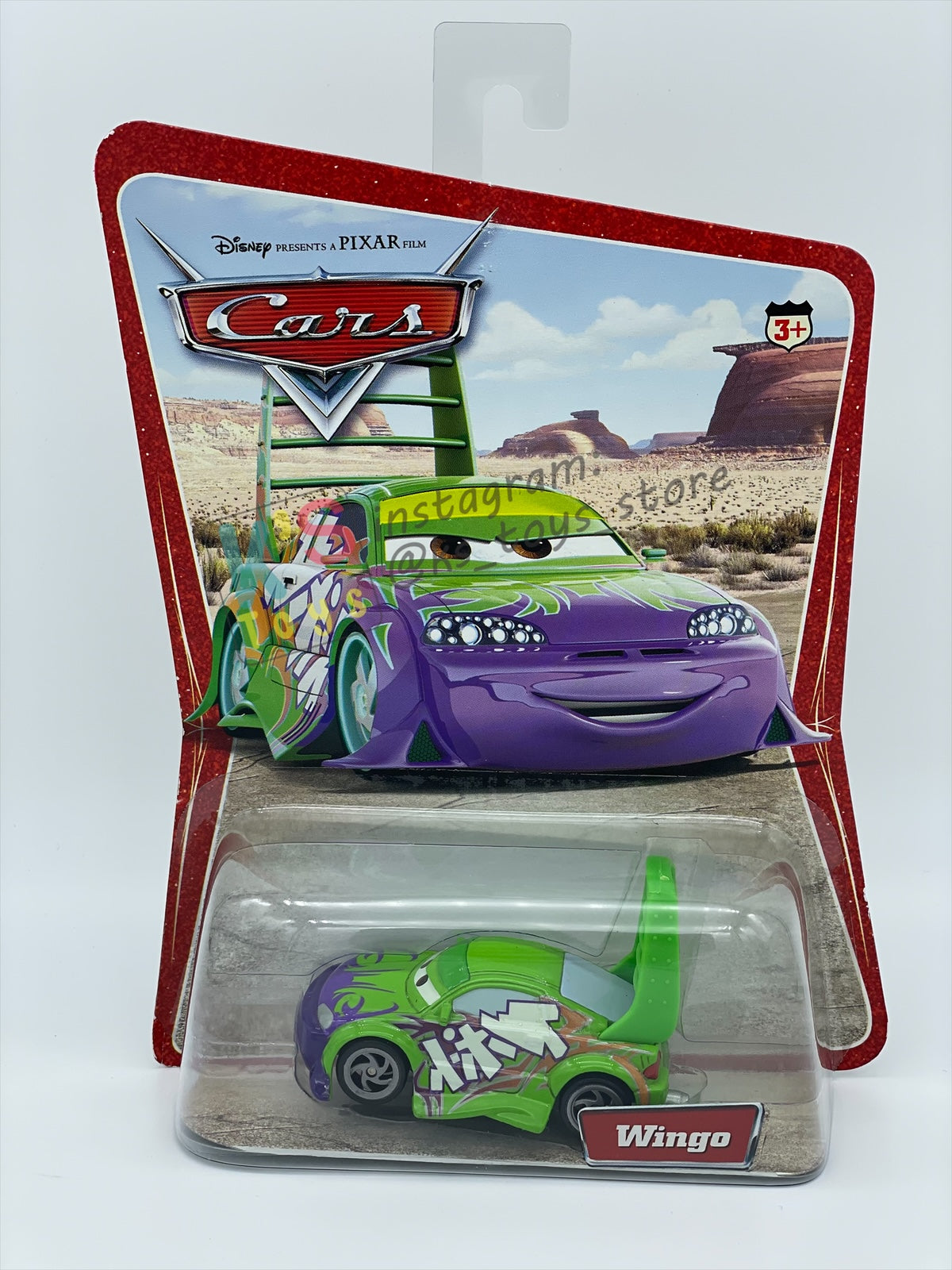 DISNEY PIXAR CARS 1:55 BY MATTEL, WINGO - FIRST RELEASED CARS SERIES - BNIP